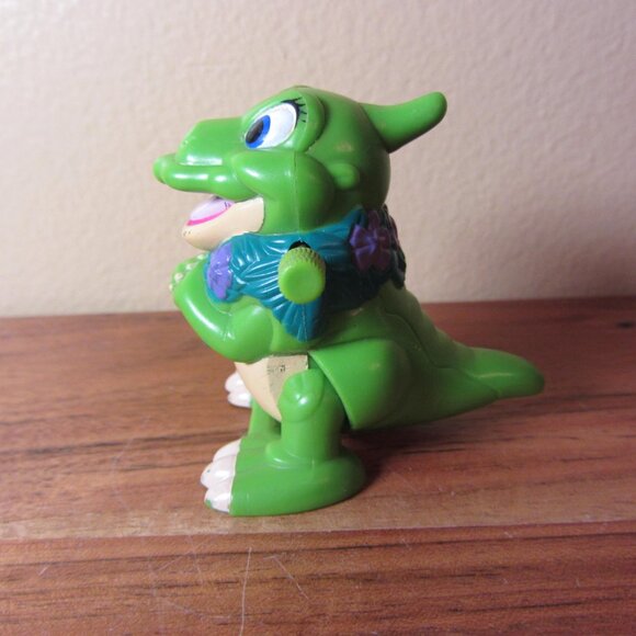 1997 The LAND BEFORE TIME Burger King DUCKY wind up skipper universal (T469) - Picture 6 of 8